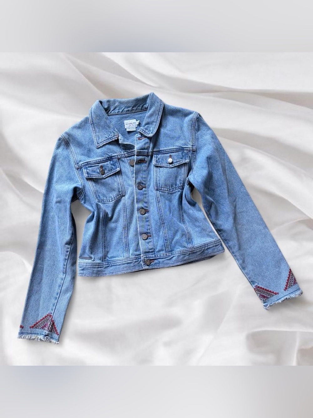 Calvin Klein Cropped Denim Jacket